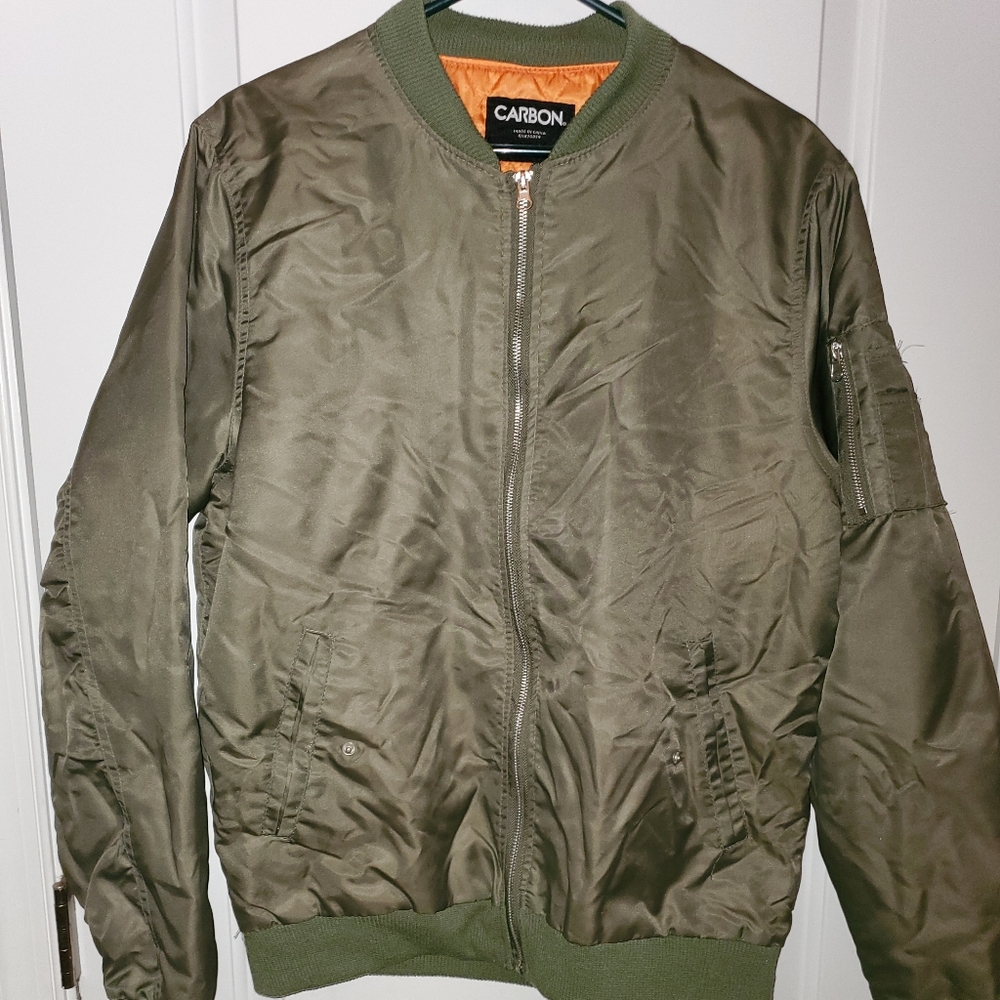 Large Olive green Mens Jacket